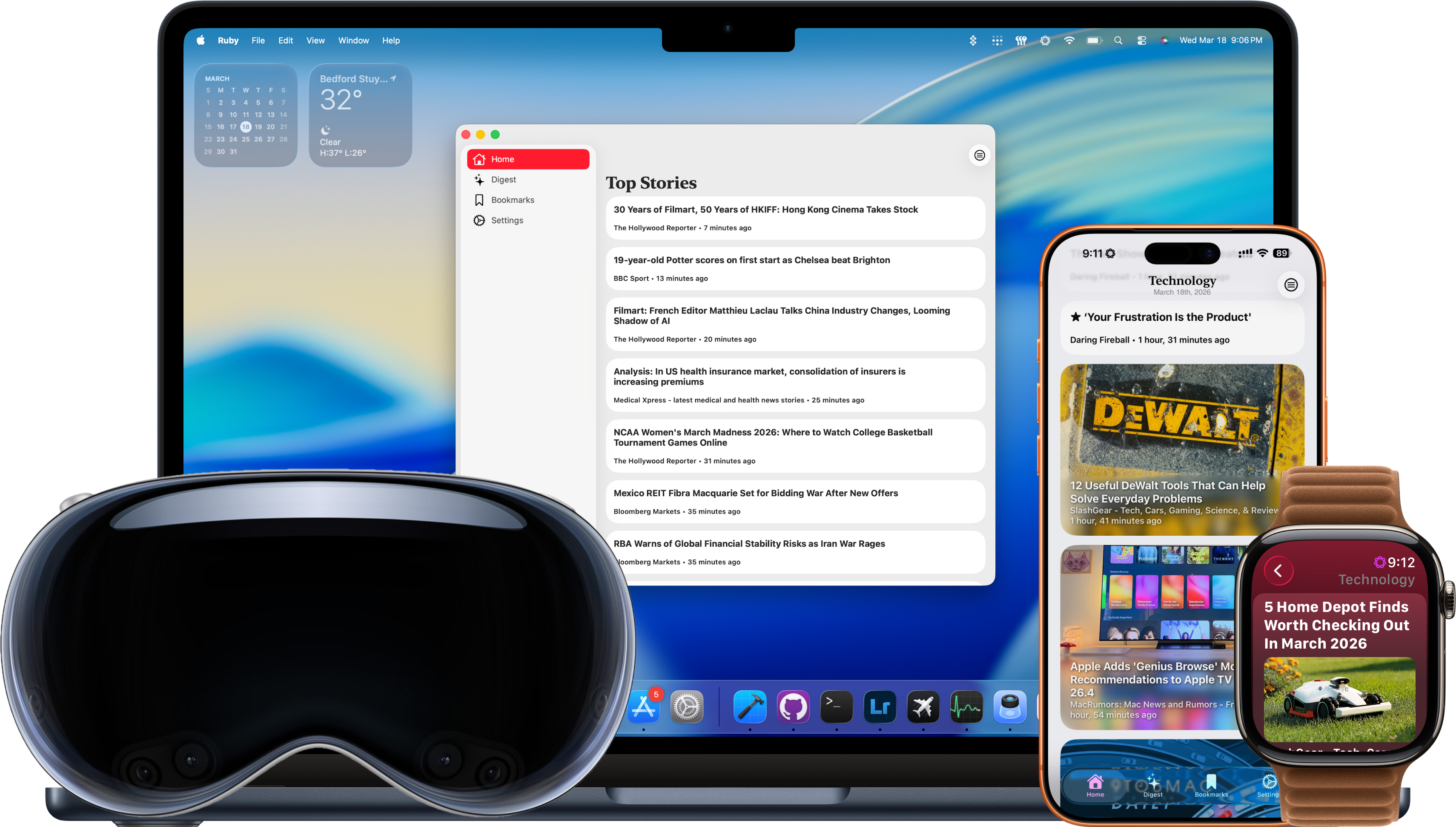 Amethyst on various Apple devices